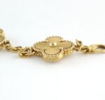 VANCLEEF&ARPELS ALHAMBRA 18KY BRACELET - Image 3