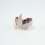 RUBY & DIA 14KR RING