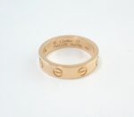 CARTIER LOVE 1 DIA 18KR RING SIZE 47 - Image 3
