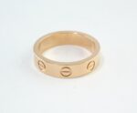 CARTIER LOVE 1 DIA 18KR RING SIZE 47 - Image 4