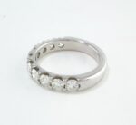1.50CT DIA PLAT HALF-ETERNITY RING - Image 2