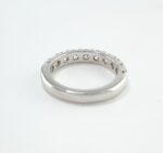 1.50CT DIA PLAT HALF-ETERNITY RING - Image 3