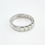 1.50CT DIA PLAT HALF-ETERNITY RING - Image 4