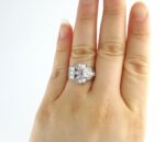 14K WG DIAMOND RETRO RING - Image 5